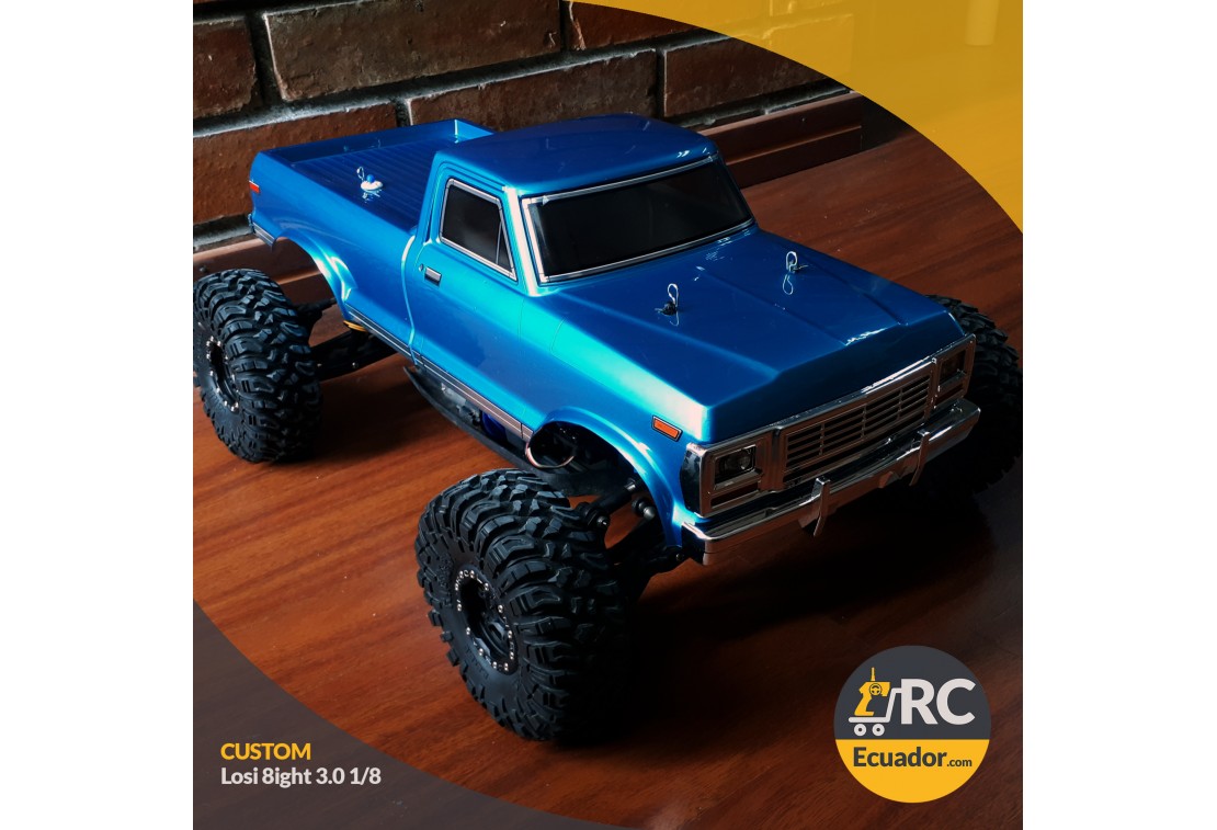 Proyectos Custom: Losi 8ight 3.0 1/8 a Camioneta de alto torque 1/10