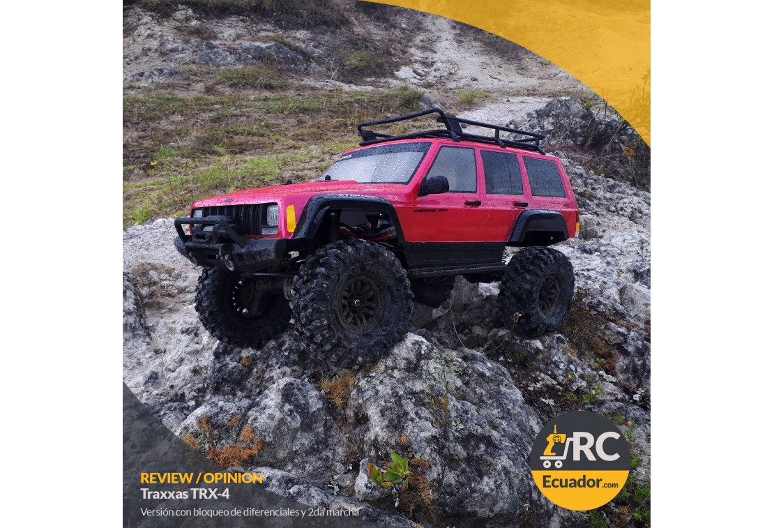 Review / Opinión: Traxxas TRX-4 con bloqueos y 2da marcha